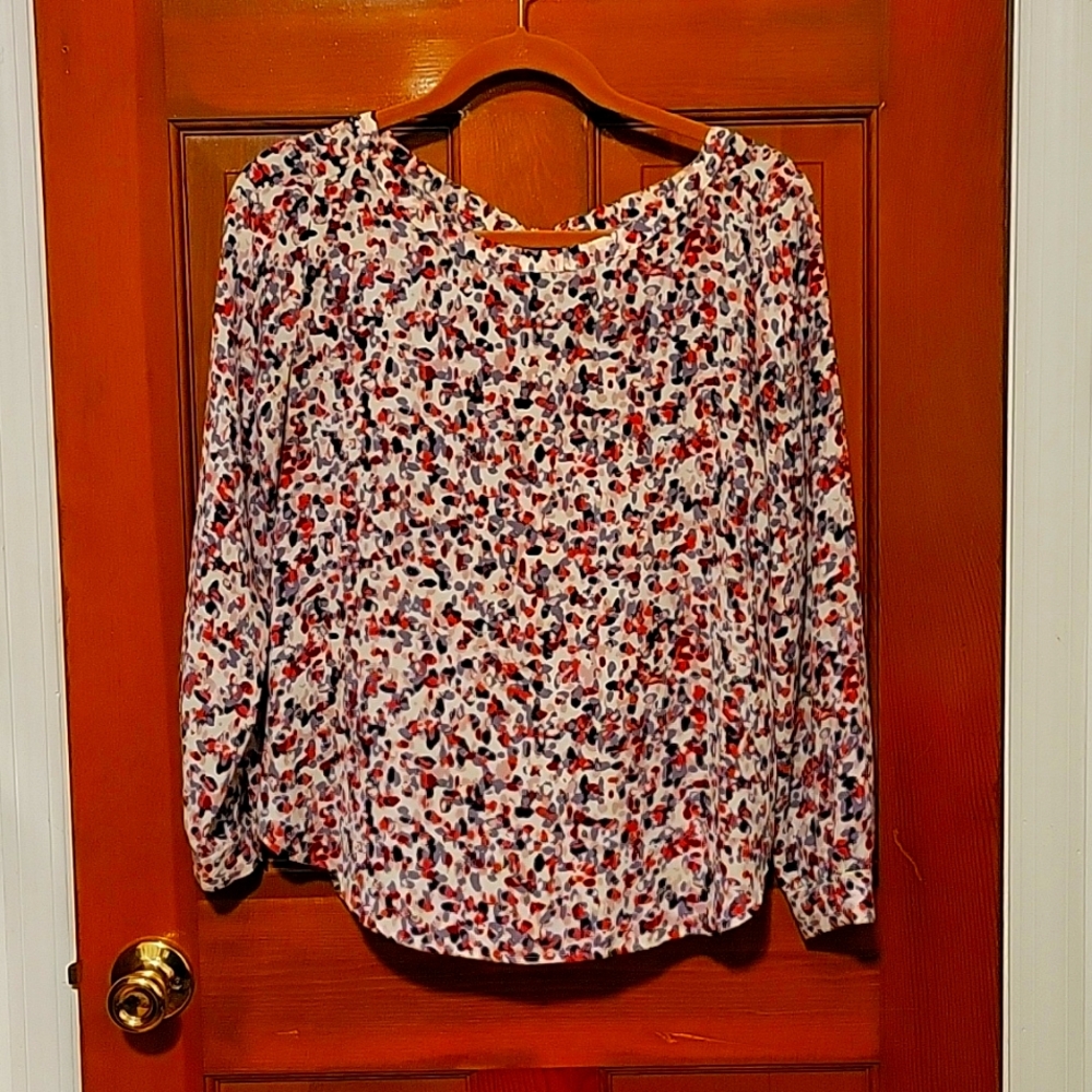 LOFT Polka Dot Shirt